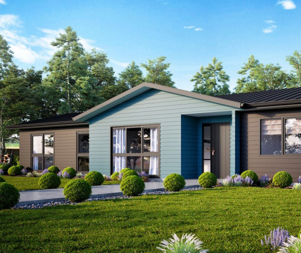 Rendered Image of Transportable home Waikato Bay of Plenty Hawke's Bay Render of a KTH transportable home